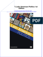 Latin American Politics 1St Edition Full Chapter