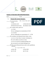 Grade 12 Chem Remedial Worksheet