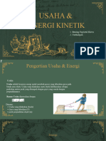 Usaha Dan Energi Kinetik