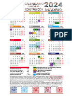 Calendario - CONSTRUCCIÓN - 2024 UGT
