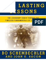 Bo Schembechler, John U. Bacon - Bo's Lasting Lessons - The Legendary Coach Teaches The Timeless Fundamentals of Leadership (2007)