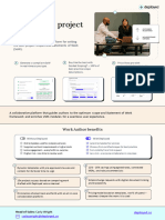 Deployed One Pager Work Author