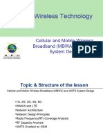 06-AWT-Cellular, Mobile Wireless Broadband and UMTS System Design