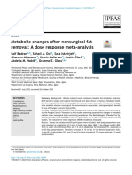 Metabolic Changes After Nonsurgical Fat Removal: A Dose Response Meta-Analysis