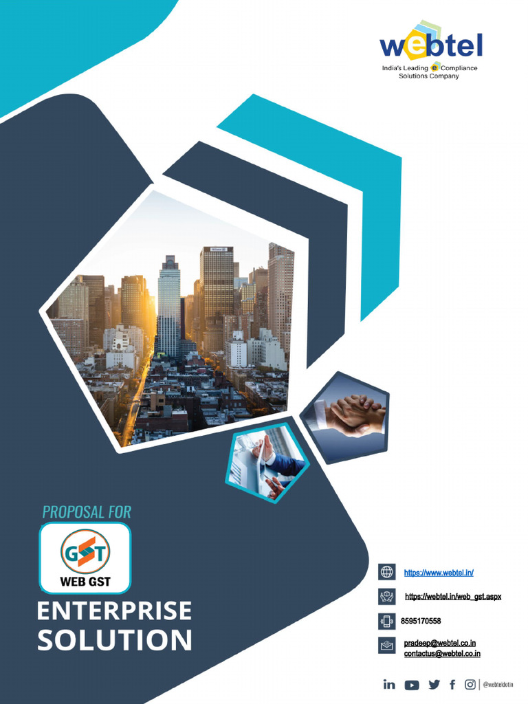 Webtel GST Enterprise Solution Overview | PDF | Graphical User ...