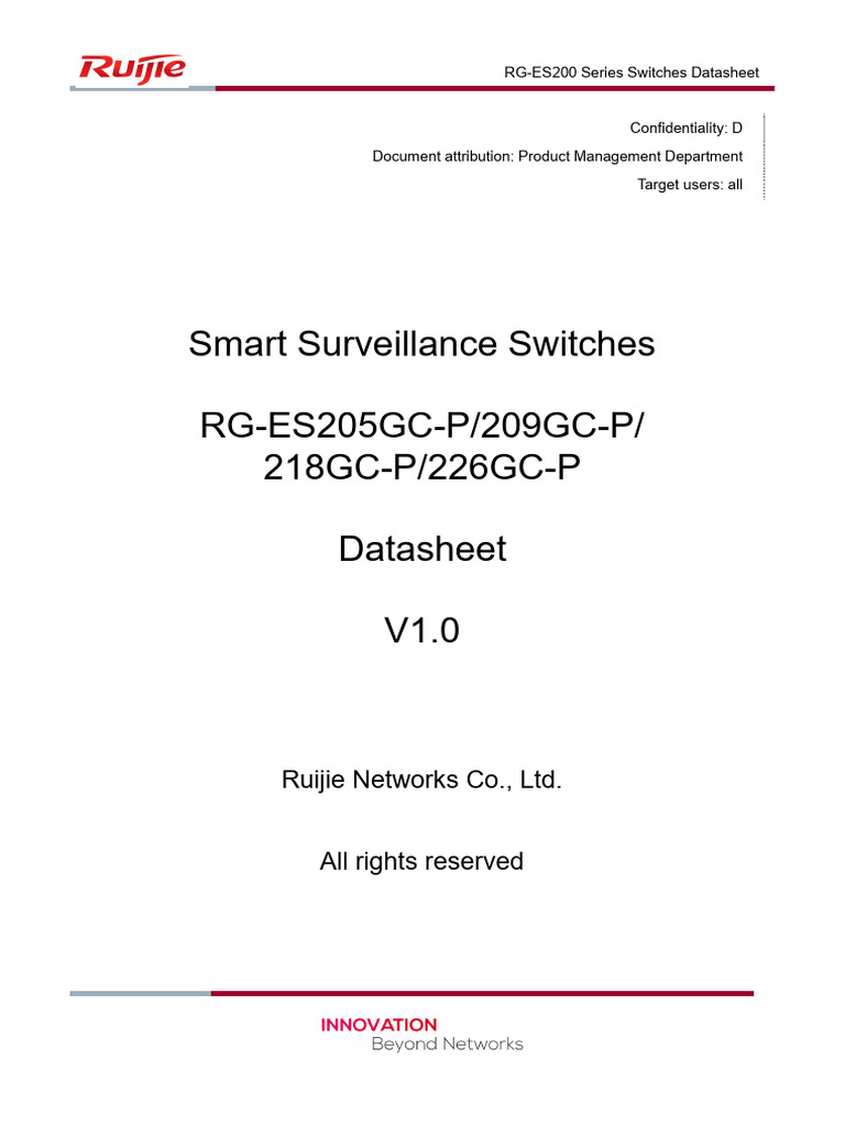 Tai Lieu RG-ES209GC-P | PDF