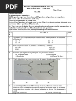 XII Biology QP