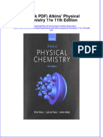 Atkins Physical Chemistry 11E 11Th Edition Full Chapter