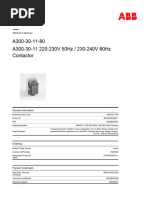 SC-03 Contactor Specifications Guide | PDF | Mains Electricity ...