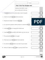 Au t2 e 907 Naplan Style Language Conventions Set Two Year 5 Sample Exam Questions Pack - Ver - 2