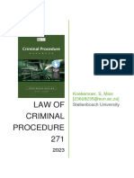 Criminal Procedure Notes
