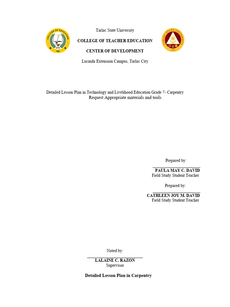 Micro Teaching Request Appropriate Materials And Tools Pdf Tools