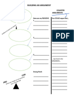 BUILDING AN ARGUMENT Outliners