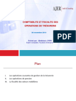 Comptabilité Et Fiscalité Des Opérations de Trésorerie 09112019