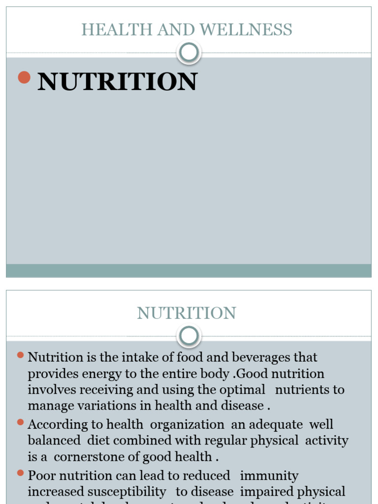Essential Nutrition for Health and Wellness | PDF | Fat | Glycemic Index