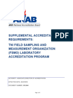 SR 2044 Supplemental Requirements - TNI Field Sampling and Measurement Organization (FSMO) - 12936-6