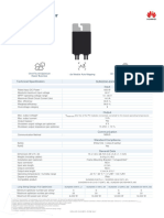Smart PV Optimizer: Technical Specification SUN2000-600W-P Input