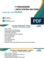 RISC-V SOC Syllabus