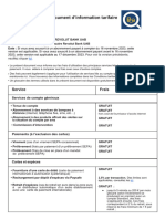 Fee Information Document - Branches