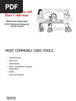 Instrumentation and Data Collection