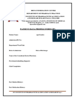 Patient Profile Template for Healthcare | PDF | Clinical Medicine ...