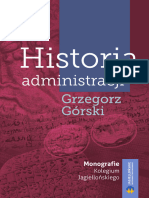 Historia Administracji Publikacja
