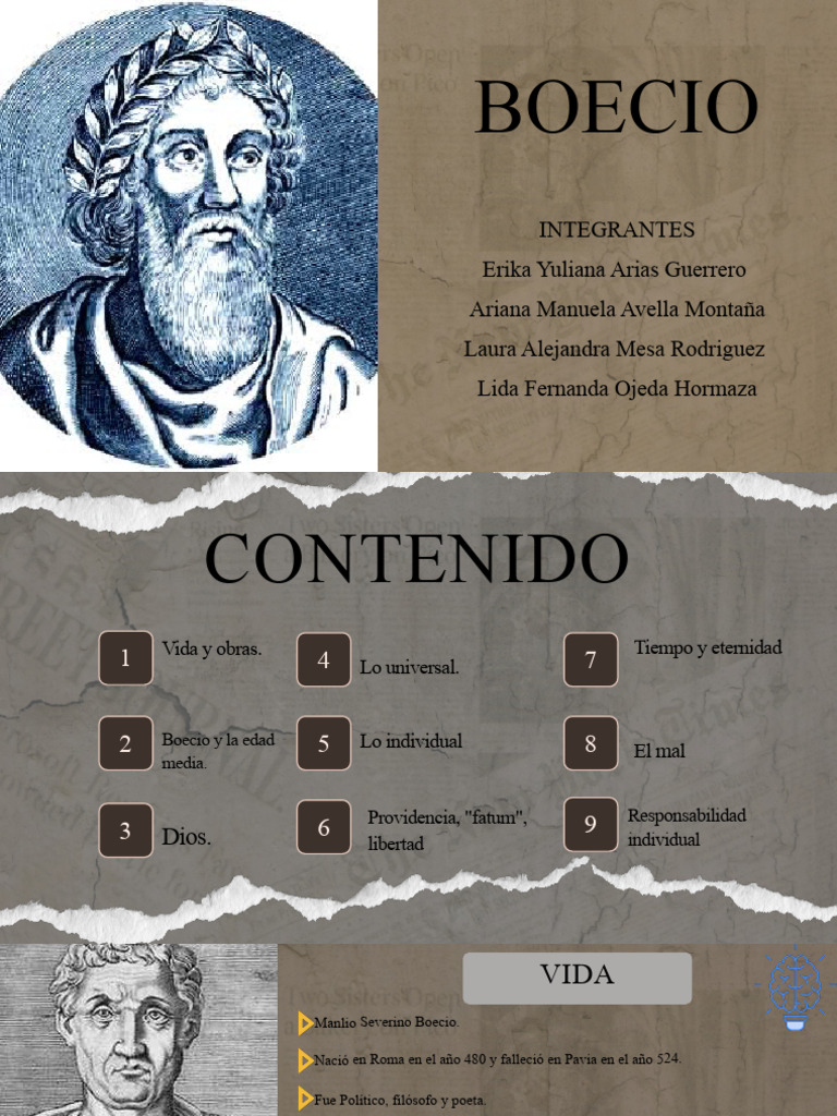 Exposición Boecio | PDF | Libre albedrío | Metafísica