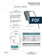 Automatic Air Vent - PSAC5000-UK