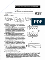 Onduleur APC Back UPS - Mode D'emploi