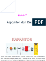 Kuliah-07 Kapasitor Dan Dielektrik