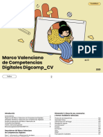 Marco Valenciano de Competencias Digitales Digcomp - CV