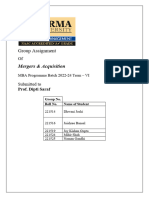 Updated M&A