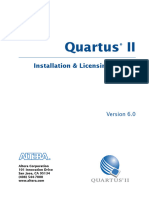 PDF Quartus Install