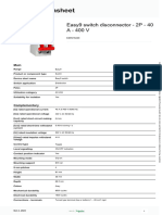 Easy9 Switch-Disconnectors - EZ9S16240