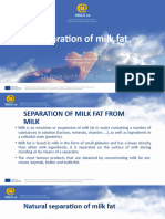 Separation of Milk Fat - EN