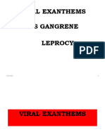 6-wolde-VIRAL EXANTHEMS, Gaus Gangren & Leprosy