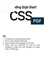 Lesson 1 Introduction To Cascading Style Sheet