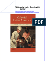 Colonial Latin America 9Th Edition Full Chapter