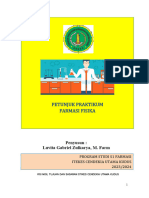 BUKU PANDUAN PRAKTIK FARMASI FISIK S1 FARMASI 2023 New - Dot