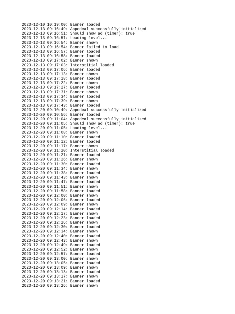 Logs | PDF