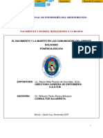 El Nacimiento y La Muerte en Las Comunidades Del Oriente B