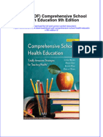 Comprehensive School Health Education 9Th Edition 2 Full Chapter