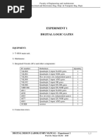 Lab - Manual - DIGITAL LOGIC GATES