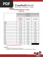 PC Rynfield Fees 2025 - Final | PDF | Fee | Services (Economics)