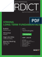 Stock Verdict HCL Technologies 2023-09-08