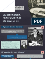 FRANQUISME II - Capítol VI. L'Agonia Final Del Règim. El Govern D'arias Navarro.