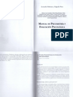 Pruebas Psicométricas en La Evaluación Neuropsicológica