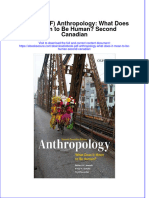 Anthropology What Does It Mean To Be Human Second Canadian Full Chapter