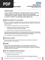 NHS Optometry to Pharmacy Referral Form | PDF | Pharmacy | Topical ...