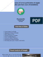 Failure Investigation of Gas Pipeline